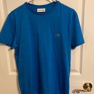 Blue Lacoste short sleeve